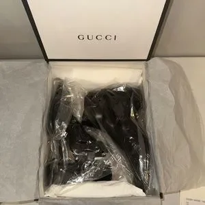 Gucci | Shoes | Gucci Leather Ankle Boot With Kingsnake  display picture 3